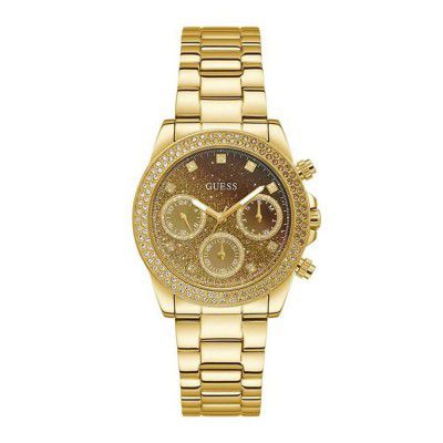 GUESS Sol Collection Analog Gold Dial Women Watch-GW0483L2