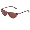 Guess Solid Cat-eye Women Sunglasses - (GU7656 69S 56 S |56| Red Color Lens)...