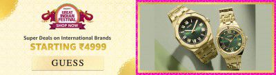 GUESS Watches Starting @ ₹4999/-