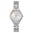 GUESS Women's 34mm Watch - Rose Gold Tone Bracelet White Dial Rose Gold Tone Case...