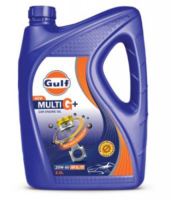 GULF Multi G+ SAE 20W-50 - Passenger car Engine Oil [3.5 L] - Pack of 1