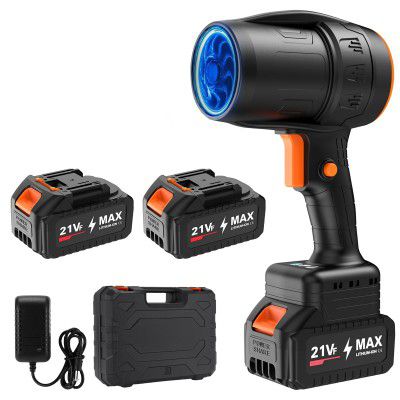 GUPOQIGU Electric Cordless Leaf Blower, 330,000 RPM Turbo Jet