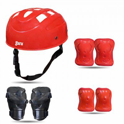 Guru Skating Guards, Skating Guards for Kids (Small), Skating/Cycle Protective Gear Skating Guard Combo