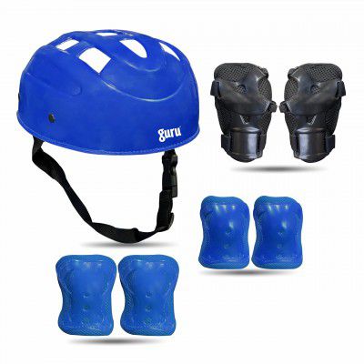 Guru Skating Guards, Skating Guards for Kids (Small), Skating/Cycle Protective Gear Skating Guard Combo