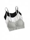 Gurukrupa International Women Cotton Padded Wire Free Sports Bra Fitness Yoga and Gymwear, Fashionable Lifestyle, Outdoor Life, Free Size (Pack of 3), Size (28-32)...