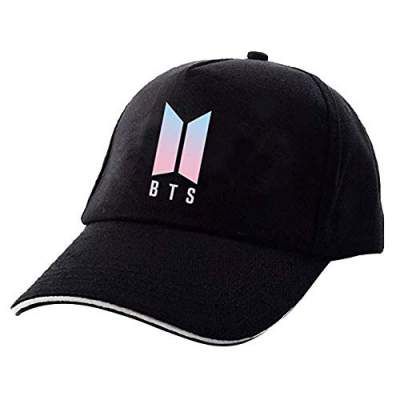 GUSTAVE® Mens Women Hats BTS Printed, Adjustable Baseball Cap