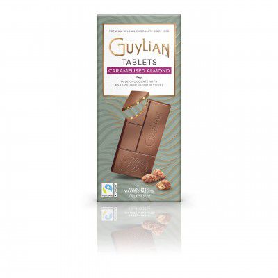 Guylian Milk Chocolate With Caramelised Almond 100g (Belgian)