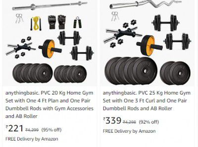 Gym set Upto 92% Off