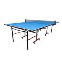 GYMNCO Practice Full Size Table Tennis Table with Wheel & Laminated Top, Table Cover, 2 Tt Racket & Balls...