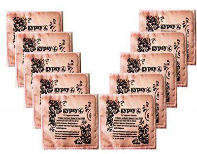 Gypsy Jasmine Wardrobe Freshener Perfume Sachets-Pack of 10