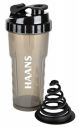 HAANS Rapid Shaker Black 700ml, Rapid Mixing with Unique Cyclone Mixer...