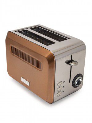 Haden Boston Copper Pyramid Toaster Two-Slice Toaster
