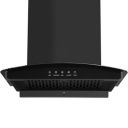 Hafele Curve Bolt 60 Auto Clean Wall Mounted Chimney (Black 1400 CMH)...