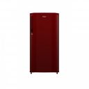 Haier 185L 2 Star Direct Cool Single Door Refrigerator (HED-192RS-P, Red Steel)...