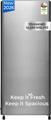 Haier 190 L Direct Cool Single Door 2 Star Refrigerator (Moon Silver, HED-202TMSA-N)