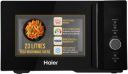 Haier 23 L 900 Watt Magnetron, 5 Power Levels Microwave Oven (HIL2301MBEJ, Black)...