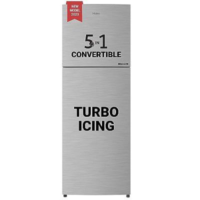[Extra Rs.2500] Haier 240 L 2 Star HEF-252DS-P Frost Free Inverter Double Door Top Mount Refrigerator