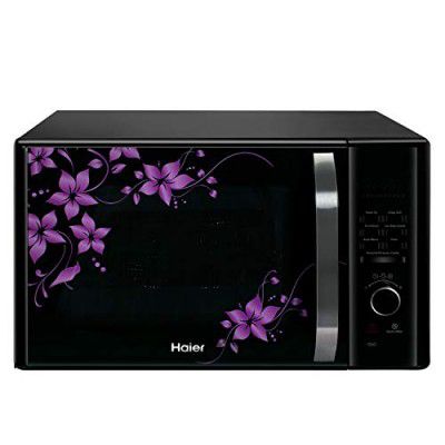 Haier 30L Convection Microwave Oven (HIL3001CBSH, Black, Crispy Grill)