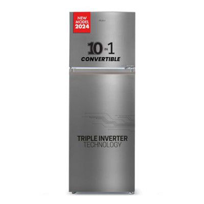 Haier 328 L 3 Star Convertible 10-in-1 Triple Inverter Frost Free Double Door Refrigerator (HEF-333BTS-P)