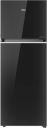 Haier 328 L Frost Free Double Door 3 Star Convertible Refrigerator (Black Glass, HEF-333BG-P)...