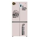 Haier 520 L 3 Star Lumiere Frost Free Triple Inverter French Door Side by Side Refrigerator (HRB-600MP)...