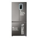 Haier 520L 3 Star Lumiere French Door 4-Door Side by Side Frost Free Refrigerator | (HRB-600IS, Inox Steel)...