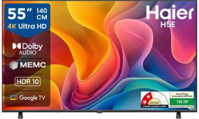 Haier (55") Ultra HD (4K) LED Smart Google TV (55H5E)