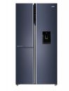 [Extra Rs.14750 OFF] Haier 592 L, Wi-Fi enabled Water Dispenser Frost Free, 3-Door Side by Side Refrigerator (HRT-683WGKU1, Graphite Black)...