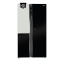 Haier 598 L Frost Free Triple Door Side By Side Refrigerator (HRT-683KWG-P)...