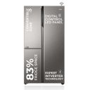 Haier 598L 3 Star 3-Door Side by Side Frost Free Refrigerator (HRT-683ISU1)...