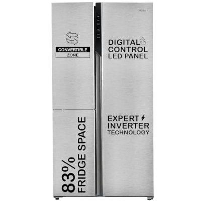 Haier 598L 3-Star Expert Inverter 3-Door Side-by-Side Refrigerator (HRT-683IS)