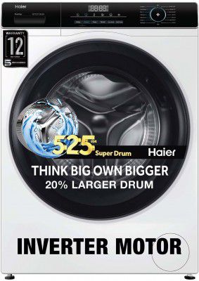 Haier 7 kg AI with Inverter Motor Fully Automatic Front Load Washing Machine (HW70-IM12929)