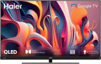 [Extra ₹17000 Off] Haier 75" QLED Ultra HD (4K) Smart Google TV  (H75S90EUX)