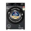 Haier 9 Kg, 5 Star, AI Smart LIFE+, Hygienic Care, ABT, WiFi enabled, Fully Automatic Front Load Washer (EFL90-IM14F5ES8U1 | Dark Jade Silver)...