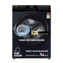 [Extra Rs. 9250 OFF] Haier 9 Kg 5 Star Powered by AI-DBT with Direct Drive Technology Front Load Washing Machine (EFL90-DM14IBIEBK, In-Built Heater, Steel Drum ,Black)...