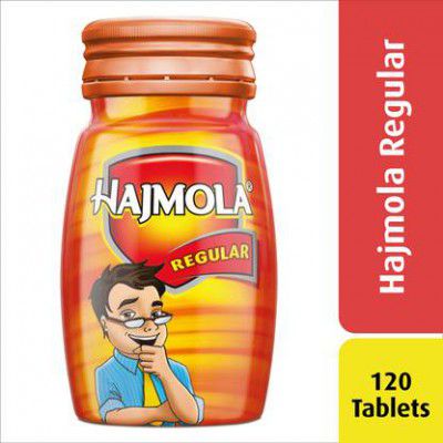 Hajmola Digestive - 120 Tablets ( Regular Flavour | 120 pieces )