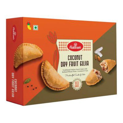 Haldirams Coconut Dry Fruit Gujia, 400g