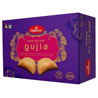 Haldirams Mawa Dry Fruit Gujia, 400g
