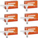 HALONIX 10 W Basic T-Bulb B22 LED Bulb (White, Pack of 6)...