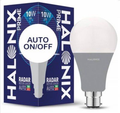 HALONIX 10 W Round B22 LED Bulb  (White)