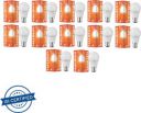 HALONIX 10 W Round B22 LED Bulb  (White, Pack of 12)...