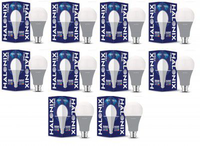 Halonix 10W Auto-on-Auto off Radar Motion Sensor Led Bulb | Base- B22 | Pack of 10 |
