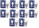 Halonix 10W Auto-on-Auto off Radar Motion Sensor Led Bulb | Base- B22 | Pack of 10 |...
