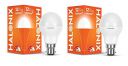 Halonix 12 Watts Led Bulb Astron Plus Base B22 (Yellow)-Pack Of 2