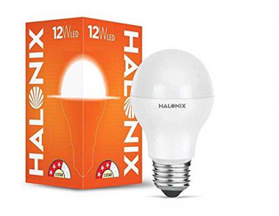 Halonix 12W LED Bulb | LED Bulb 12 watt with E27 Base | 4kV Surge Protection 12 Watt Bulb (Cool Day Light, Pack of 1)