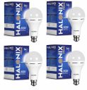 Halonix 14W Emergency Bulb|Rechargeable Emergency Bulb for Power Cuts|Backup : 4hrs|Cool Day Light|Pack of 4|Rechargeable Emergency Light |, b22d, LED...