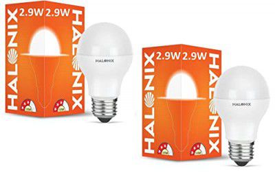 Halonix 2.9 Watt E27 LED Cool Day Light led Bulb, Pack of 2