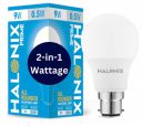 HALONIX 2 in 1 All Rounder 9W,0.5W B22D Led Bulb Cool White & Off White,Pack of 1...