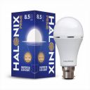 Halonix 8.5 Watt B22 LED White Rechargeable Emergency light Inverter Bulb