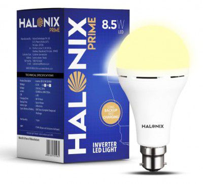 Halonix 8.5W Rechargeable Emergency Inverter LED Bulb